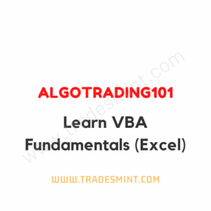 AlgoTrading101 - Learn VBA Fundamentals (Excel)