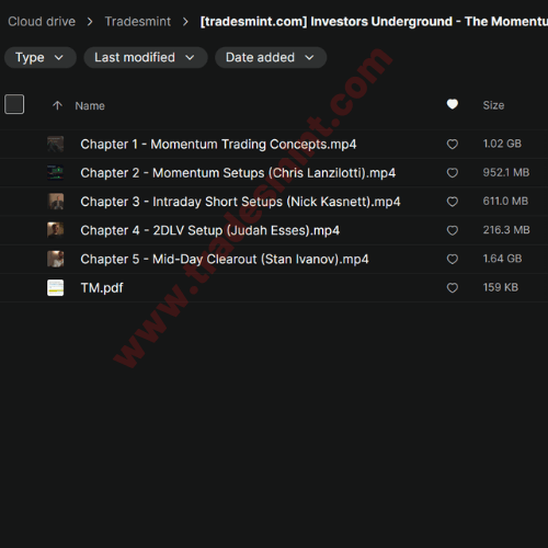 Investors Underground - The Momentum Playbook - Image 2