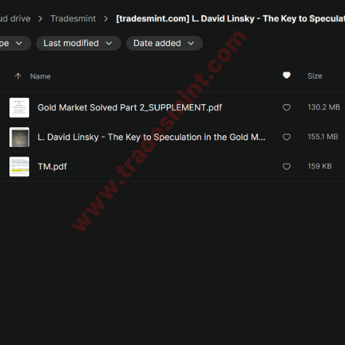 L. David Linsky - The Key to Speculation in the Gold Market - Image 2